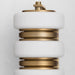 Myhouse Lighting Quorum - 3-40-56 - LED Wall Mount - Favo - Brushed Brass