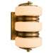 Myhouse Lighting Quorum - 3-40-56 - LED Wall Mount - Favo - Brushed Brass
