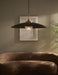 Myhouse Lighting Quorum - 990-5947 - LED Pendant - Genevieve - Matte Black|Brushed Brass