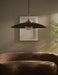 Myhouse Lighting Quorum - 990-5947 - LED Pendant - Genevieve - Matte Black|Brushed Brass