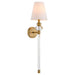 Myhouse Lighting Quorum - 538-1-47 - One Light Wall Mount - Cetro - Brushed Brass