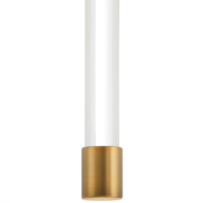 Myhouse Lighting Quorum - 538-1-47 - One Light Wall Mount - Cetro - Brushed Brass