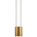 Myhouse Lighting Quorum - 538-1-47 - One Light Wall Mount - Cetro - Brushed Brass
