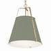 Myhouse Lighting Kichler - 52711HGN - Two Light Pendant - Etcher - HERITAGE GREEN