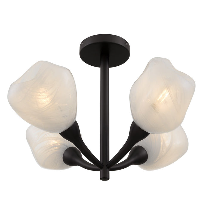 Myhouse Lighting Quoizel - ADEL1722OI - LED Semi-Flush Mount - Adelyn - Oil Rubbed Bronze