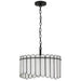 Myhouse Lighting Quoizel - ANN1816MBK - Three Light Pendant - Annabelle - Matte Black