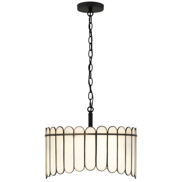 Myhouse Lighting Quoizel - ANN1816MBK - Three Light Pendant - Annabelle - Matte Black