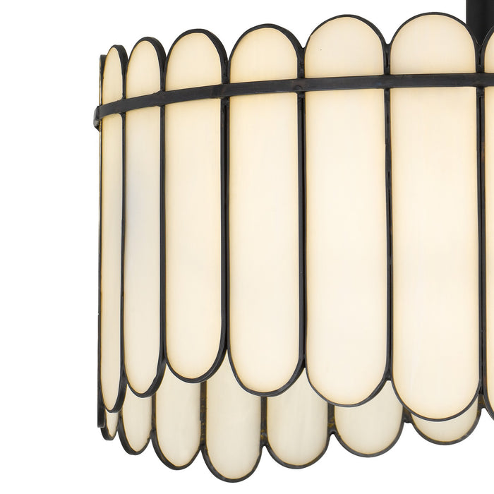 Myhouse Lighting Quoizel - ANN1816MBK - Three Light Pendant - Annabelle - Matte Black