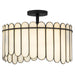 Myhouse Lighting Quoizel - ANN1816MBK - Three Light Pendant - Annabelle - Matte Black
