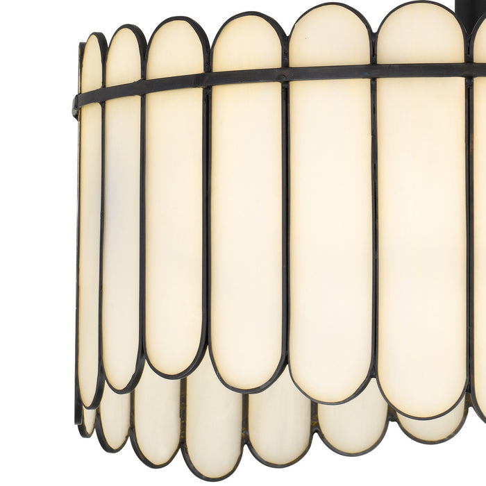 Myhouse Lighting Quoizel - ANN1816MBK - Three Light Pendant - Annabelle - Matte Black