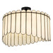 Myhouse Lighting Quoizel - ANN2824MBK - Four Light Pendant - Annabelle - Matte Black