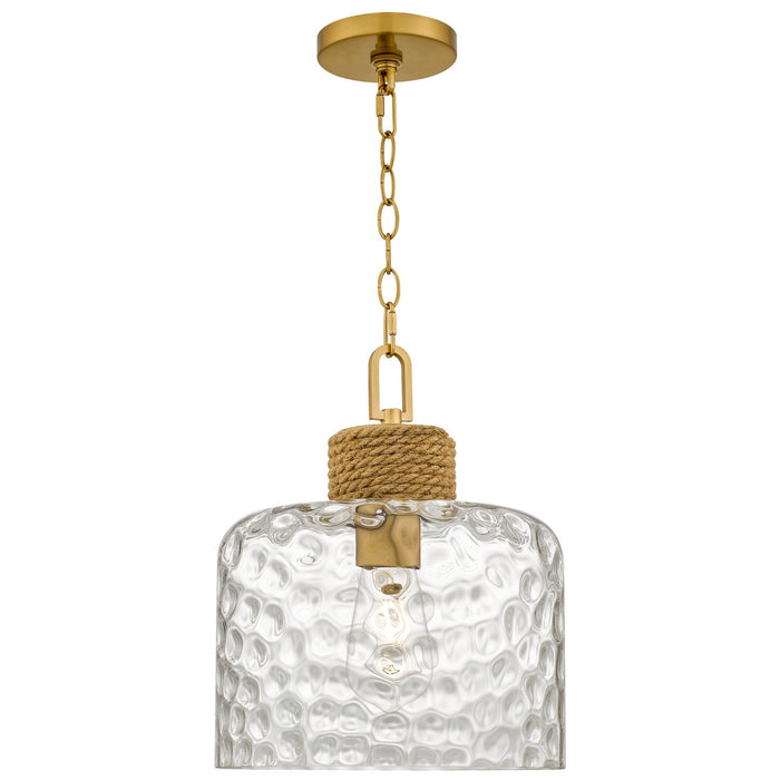 Myhouse Lighting Quoizel - BTC1512BRG - One Light Pendant - Baltic - Brushed Gold