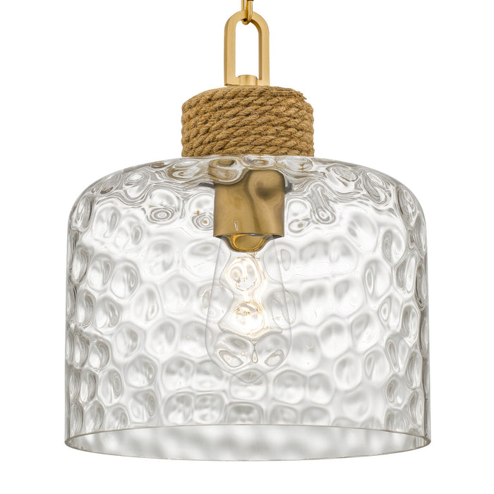 Myhouse Lighting Quoizel - BTC1512BRG - One Light Pendant - Baltic - Brushed Gold
