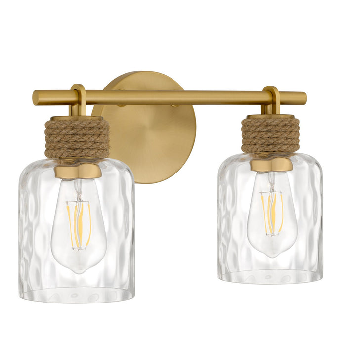 Myhouse Lighting Quoizel - BTC8614BRG - Two Light Vanity - Baltic - Brushed Gold