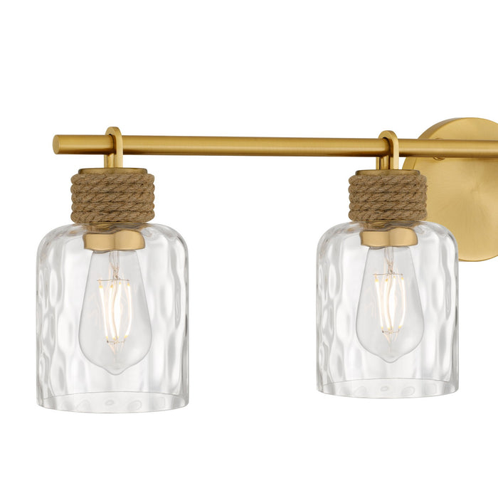 Myhouse Lighting Quoizel - BTC8634BRG - Four Light Vanity - Baltic - Brushed Gold