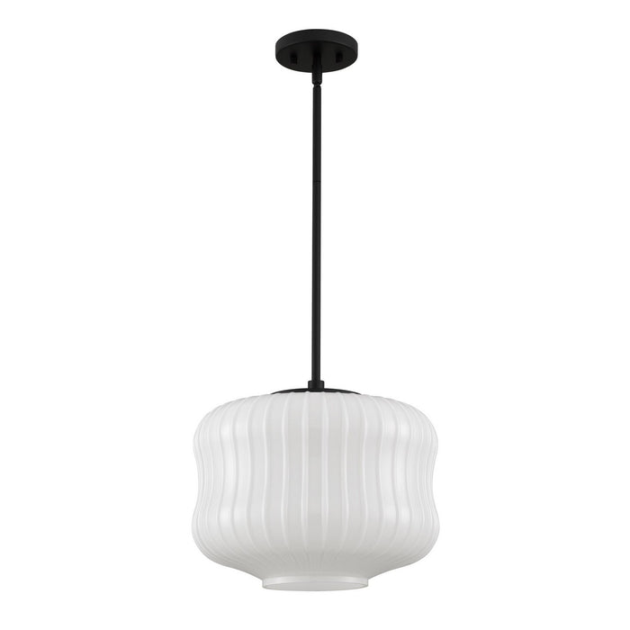 Myhouse Lighting Quoizel - CARA1814MBK - One Light Pendant - Cara - Matte Black