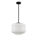 Myhouse Lighting Quoizel - CARA1814MBK - One Light Pendant - Cara - Matte Black