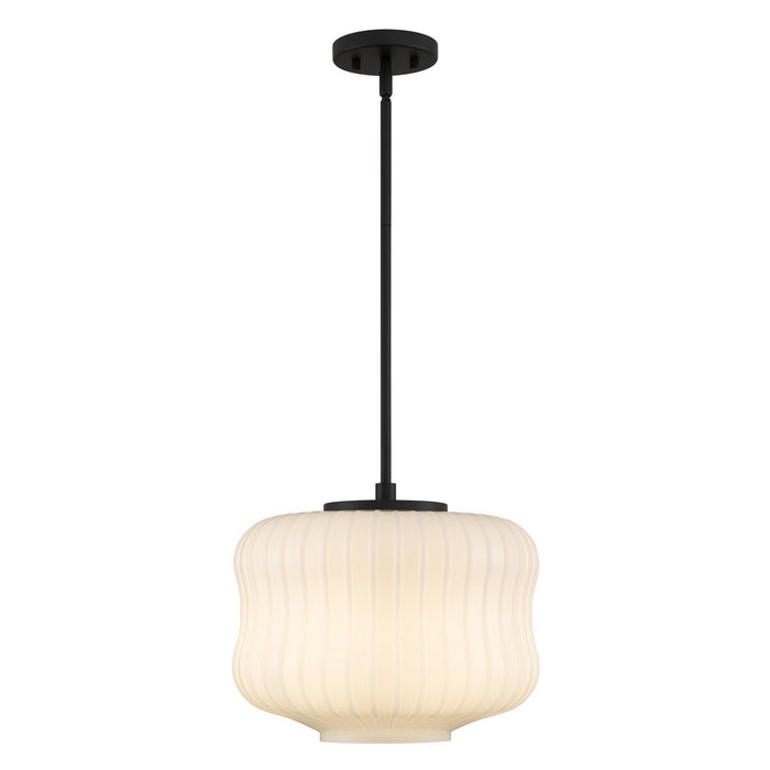 Myhouse Lighting Quoizel - CARA1814MBK - One Light Pendant - Cara - Matte Black
