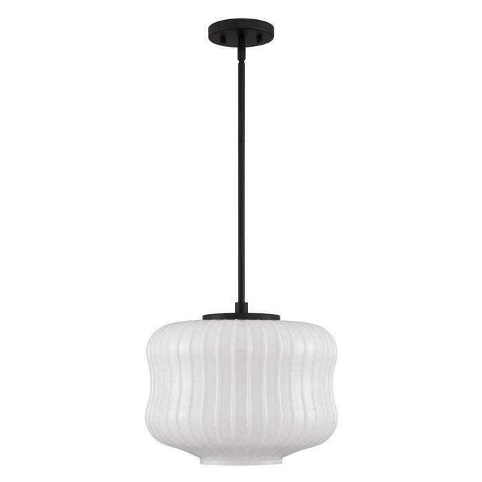 Myhouse Lighting Quoizel - CARA1814MBK - One Light Pendant - Cara - Matte Black