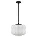 Myhouse Lighting Quoizel - CARA1814MBK - One Light Pendant - Cara - Matte Black