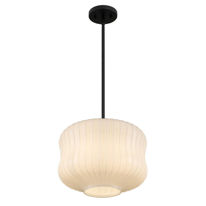 Myhouse Lighting Quoizel - CARA1814MBK - One Light Pendant - Cara - Matte Black