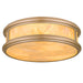 Myhouse Lighting Quoizel - COLE1616BGD - LED Flush Mount - Colette - Bronze Gold