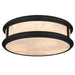 Myhouse Lighting Quoizel - COLE1616MBK - LED Flush Mount - Colette - Matte Black