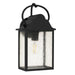 Myhouse Lighting Quoizel - DAM8307MBK - One Light Outdoor Wall Lantern - Damian - Matte Black