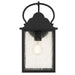 Myhouse Lighting Quoizel - DAM8307MBK - One Light Outdoor Wall Lantern - Damian - Matte Black