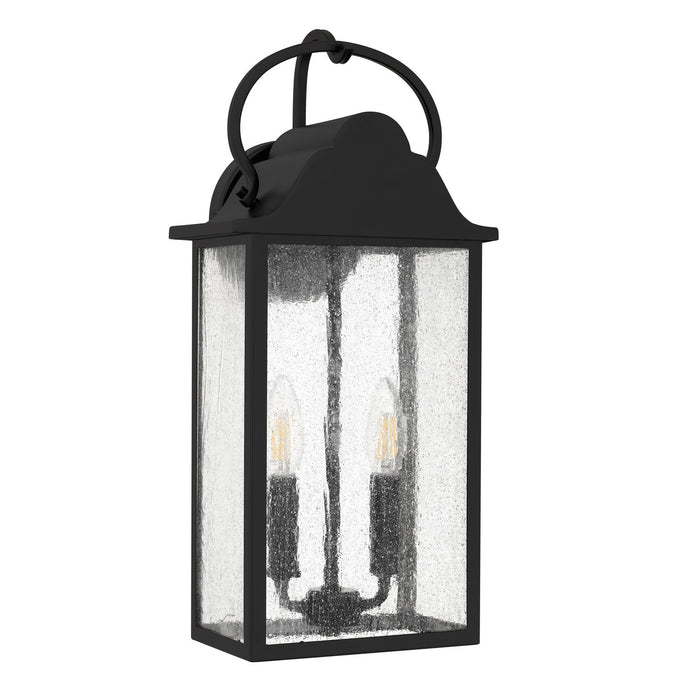 Myhouse Lighting Quoizel - DAM8407MBK - LED Outdoor Wall Lantern - Damian - Matte Black