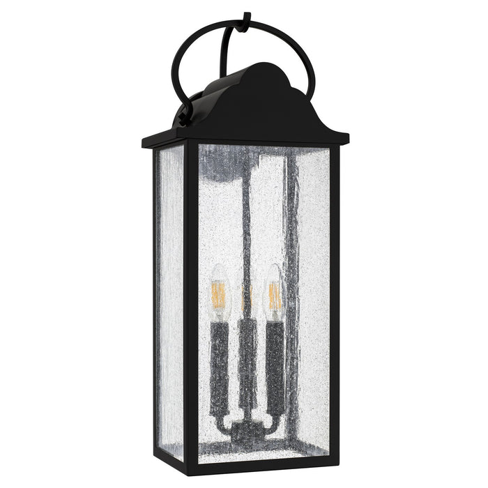 Myhouse Lighting Quoizel - DAM8408MBK - LED Outdoor Wall Lantern - Damian - Matte Black