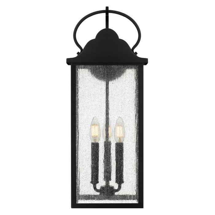 Myhouse Lighting Quoizel - DAM8408MBK - LED Outdoor Wall Lantern - Damian - Matte Black