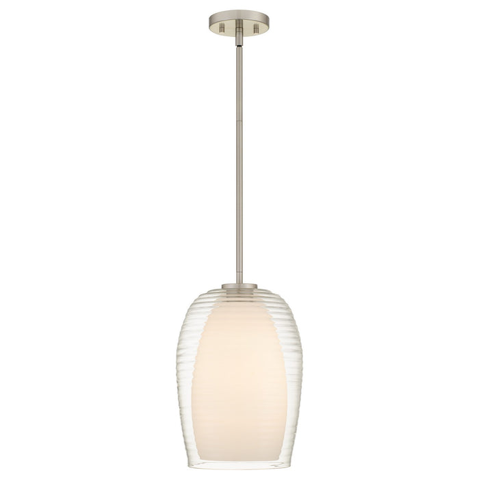 Myhouse Lighting Quoizel - EVN1510BN - One Light Mini Pendant - Evelynn - Brushed Nickel