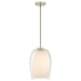 Myhouse Lighting Quoizel - EVN1510BN - One Light Mini Pendant - Evelynn - Brushed Nickel