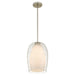Myhouse Lighting Quoizel - EVN1510BN - One Light Mini Pendant - Evelynn - Brushed Nickel