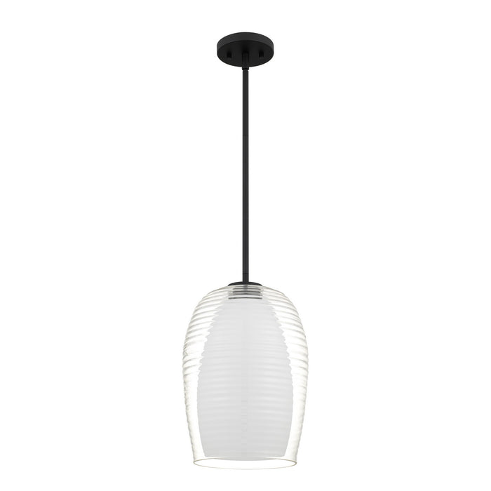 Myhouse Lighting Quoizel - EVN1510MBK - One Light Mini Pendant - Evelynn - Matte Black