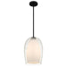 Myhouse Lighting Quoizel - EVN1510MBK - One Light Mini Pendant - Evelynn - Matte Black