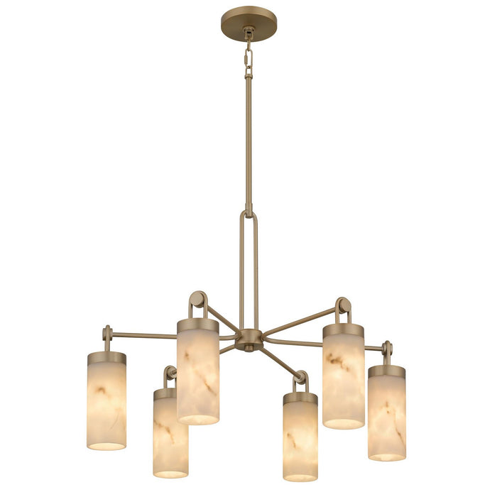Myhouse Lighting Quoizel - GIA5026BGD - LED Chandelier - Gianna - Bronze Gold