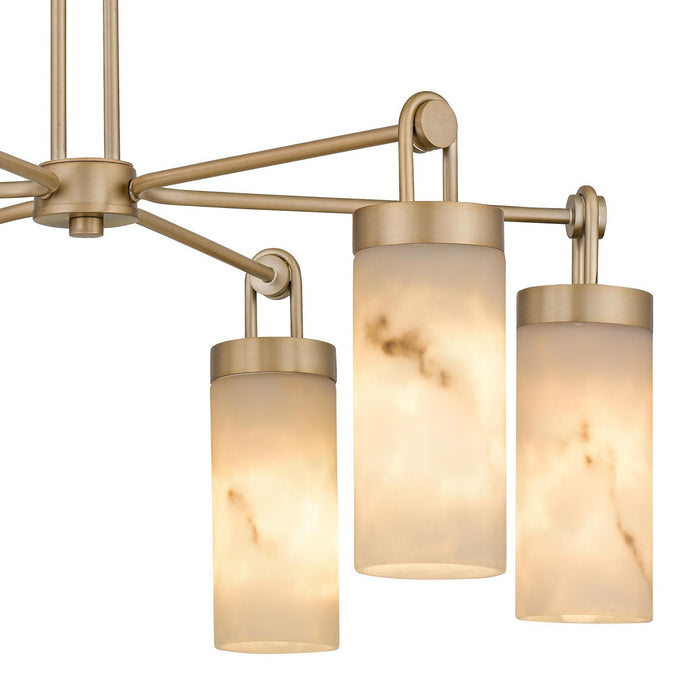 Myhouse Lighting Quoizel - GIA5026BGD - LED Chandelier - Gianna - Bronze Gold