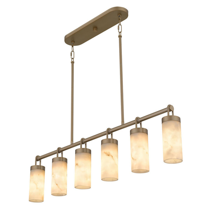 Myhouse Lighting Quoizel - GIA640BGD - LED Island Pendant - Gianna - Bronze Gold