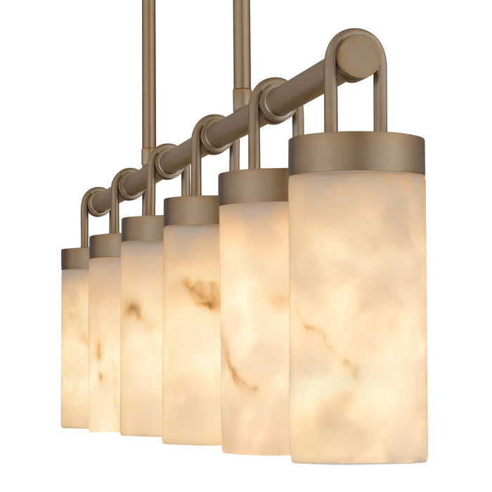 Myhouse Lighting Quoizel - GIA640BGD - LED Island Pendant - Gianna - Bronze Gold