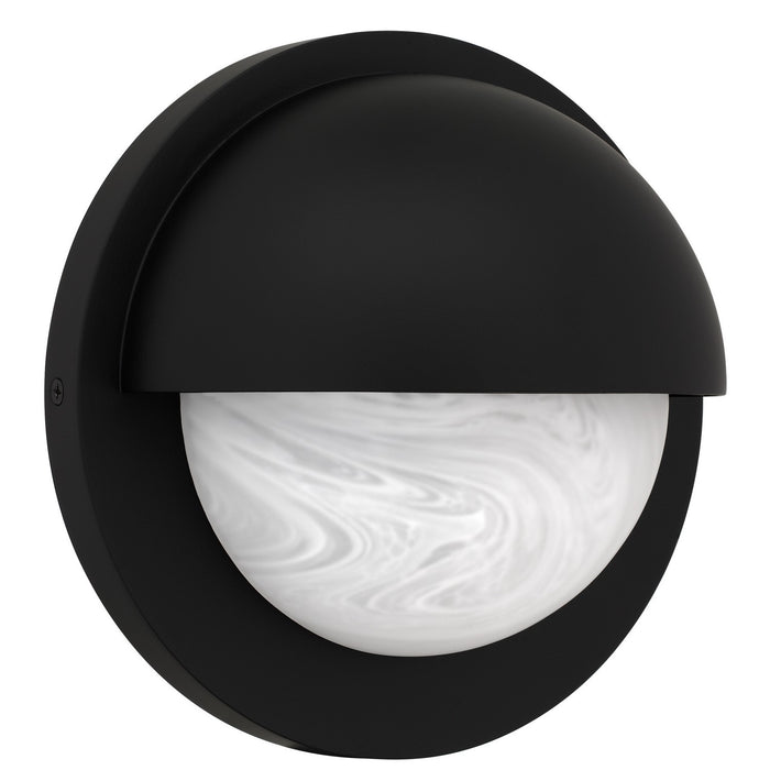 Myhouse Lighting Quoizel - HARL8408MBK - LED Outdoor Wall Lantern - Harlowe - Matte Black