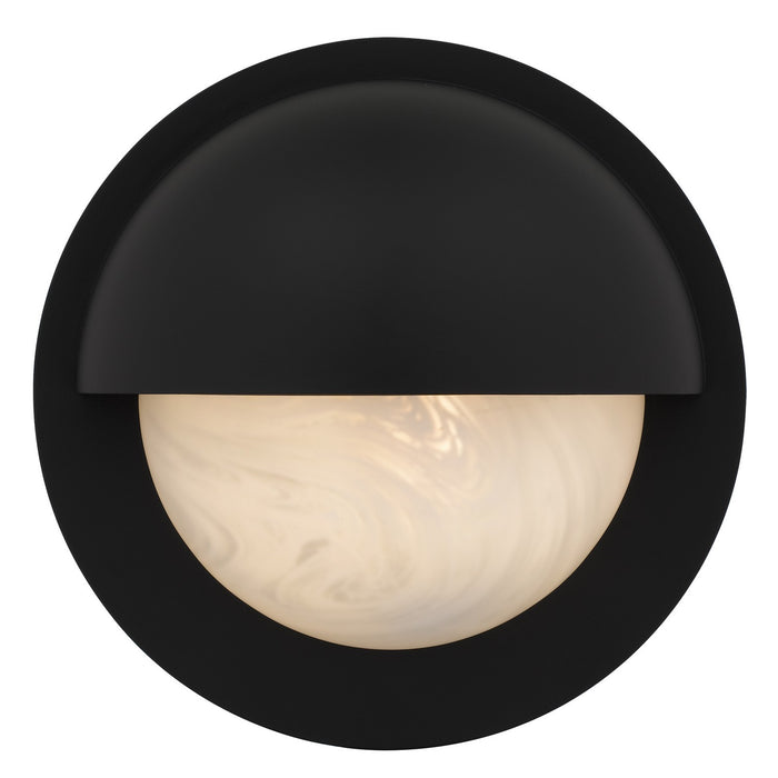 Myhouse Lighting Quoizel - HARL8408MBK - LED Outdoor Wall Lantern - Harlowe - Matte Black