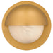 Myhouse Lighting Quoizel - HARL8408NWS - LED Outdoor Wall Lantern - Harlowe - Nouveau Painted Weathered Brass