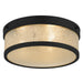 Myhouse Lighting Quoizel - MICA1616MBK - LED Flush Mount - Micah - Matte Black