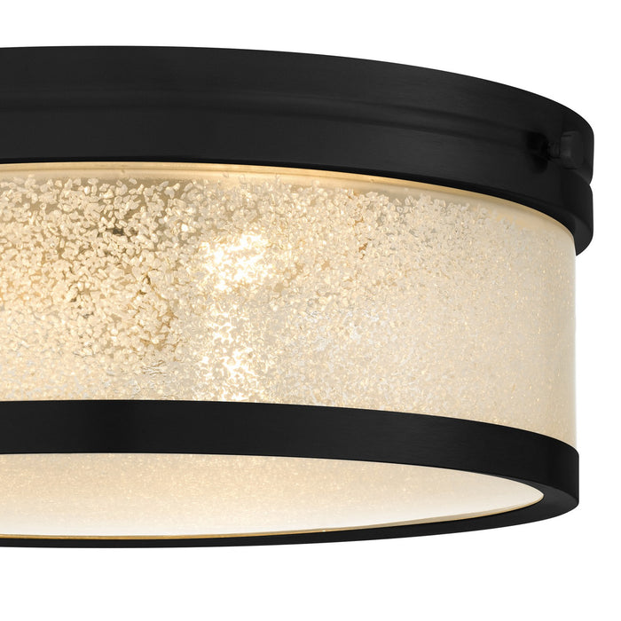 Myhouse Lighting Quoizel - MICA1616MBK - LED Flush Mount - Micah - Matte Black