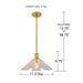 Myhouse Lighting Quoizel - MILT1817LG - One Light Pendant - Milton - Light Gold