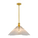Myhouse Lighting Quoizel - MILT2825LG - LED Pendant - Milton - Light Gold