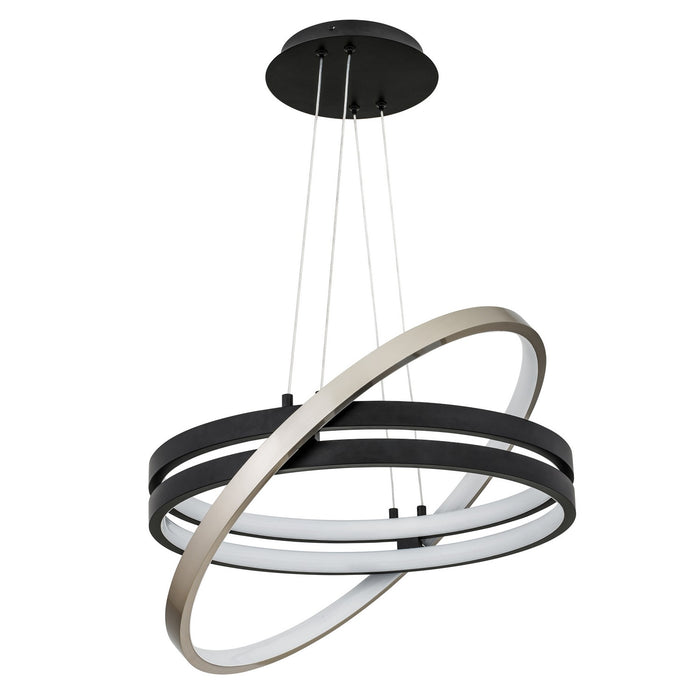 Myhouse Lighting Quoizel - PCISB2824MBK - LED Pendant - Isabelle - Matte Black