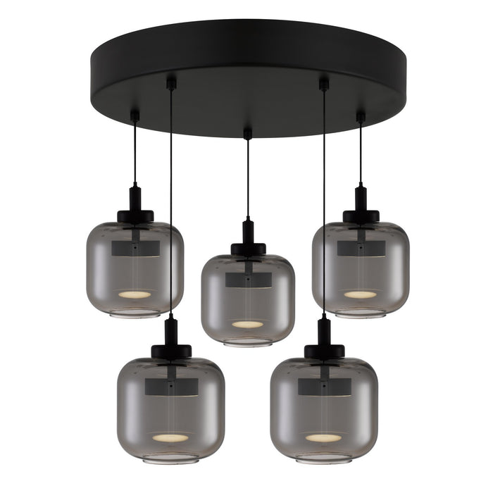 Myhouse Lighting Quoizel - PCLEN2822MBK - LED Pendant - Lenora - Matte Black